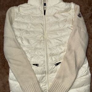 Moncler Cream Puffer Jacket